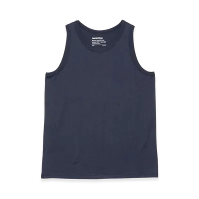 nanamica Loopwheel Coolmax Jersey Tank "Navy"