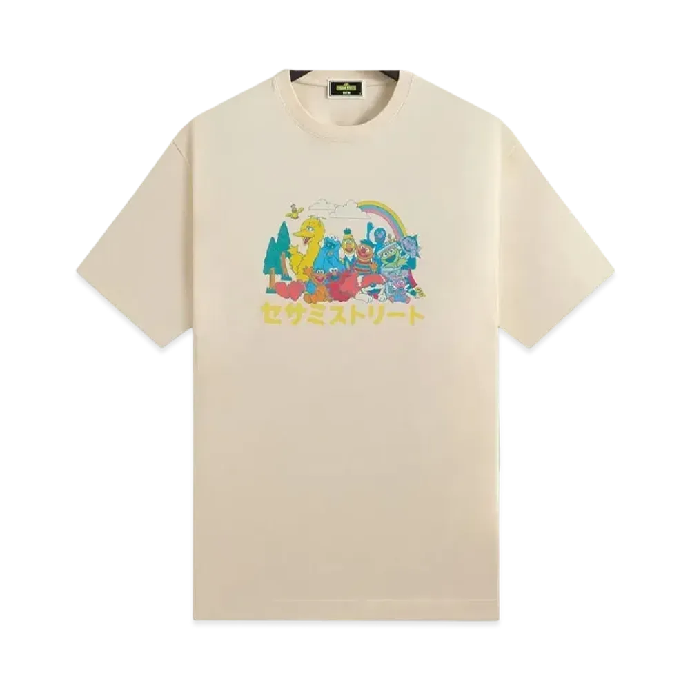 Kith x Sesame Street Camp Vintage Tee "Waffle"