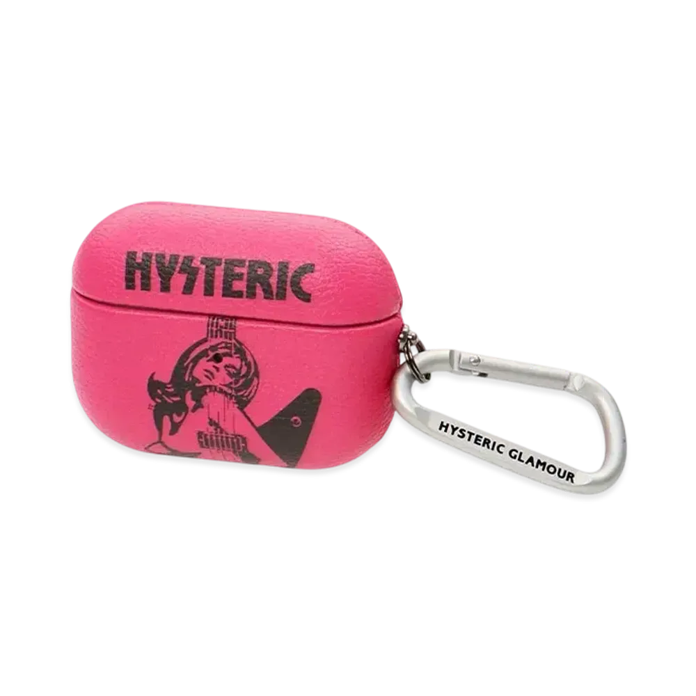 HYSTERIC GLAMOUR Guitar Girl Airpods Pro Case "Pink"