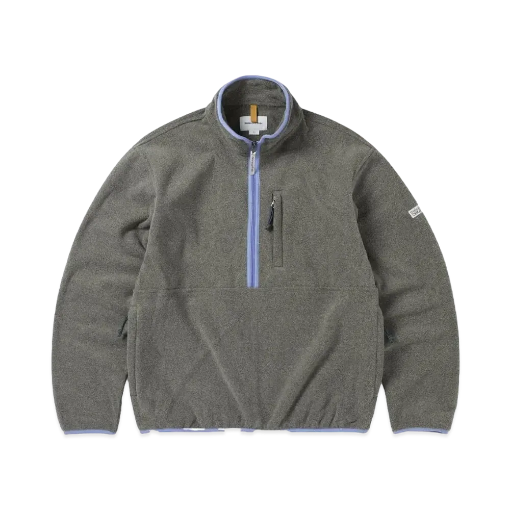 thisisneverthat Half Zip Fleece Pullover "Grey"