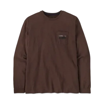 Patagonia Men's Longsleep 73 Skyline Pocket Responsibility "Brown"