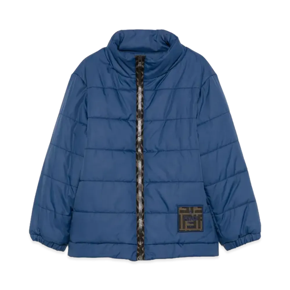 FENDI Kids Down Jacket "Blue"