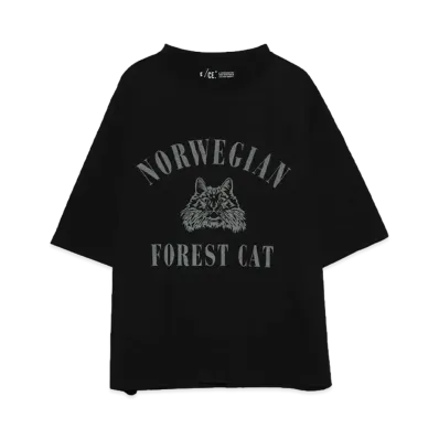 F/CE FOREST CAT BIG T "Black"