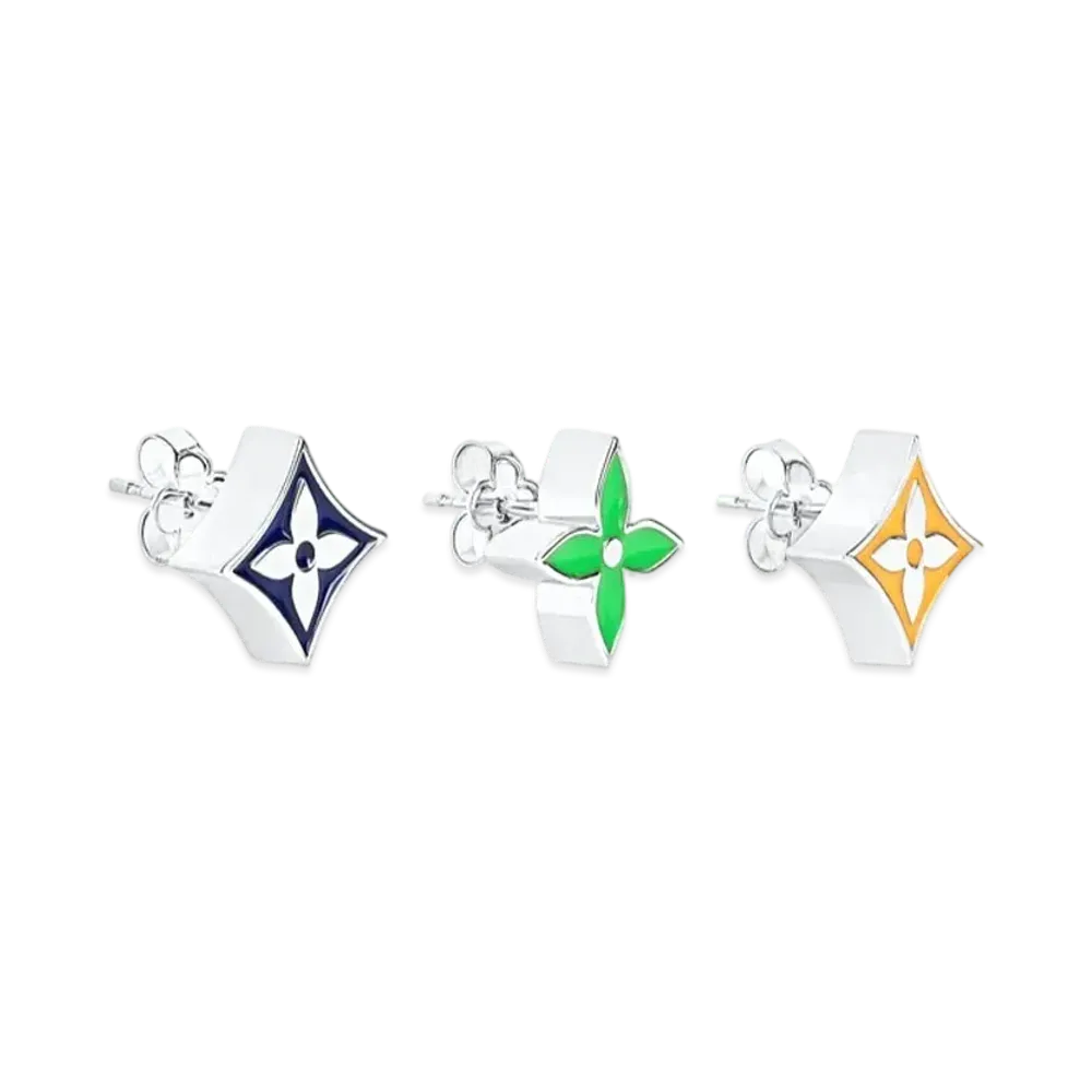 Louis Vuitton Monogram Party Earrings
