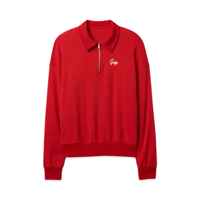 GAP Vintage Soft Gap Logo Polo Sweat Trainer "Tomato Sauce"