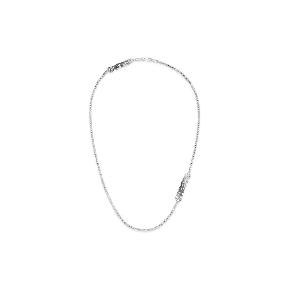 BlackEyePatch CAREERING Necklace "Silver"