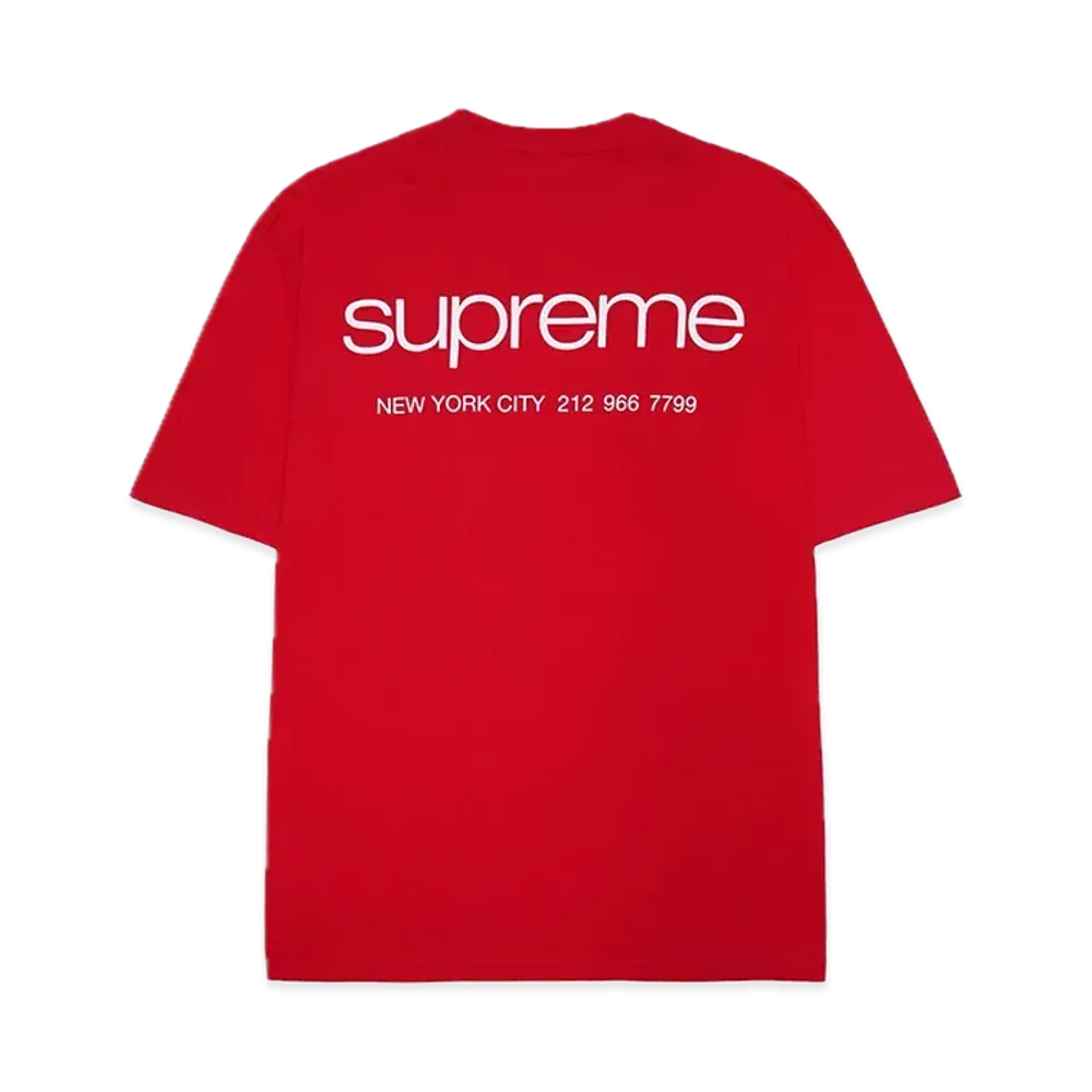 シュプリーム NYC Tシャツ "レッド"