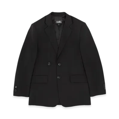 MM6 Maison Margiela Women's Tailored Wool Suit Jacket "Black"