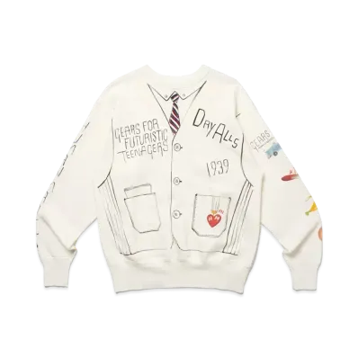 HUMAN MADE Graphic Sweatshirt "White"