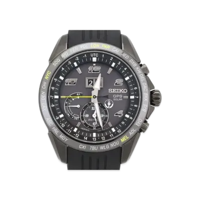 SEIKO Astron 8X Series Big Date Novak Djokovic 2017 Limited Model "Black" SBXB143