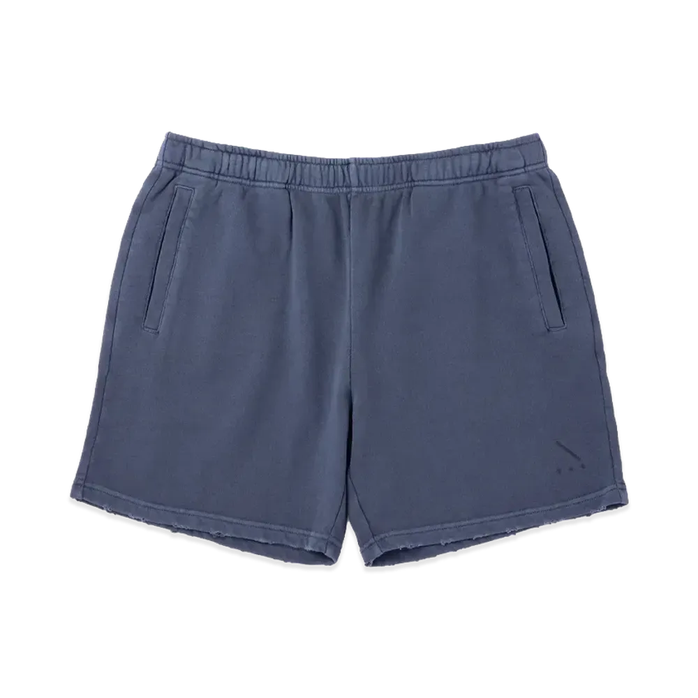 GDC x Saturdays NYC Austin Damaged Sweat Short Pants "Navy"