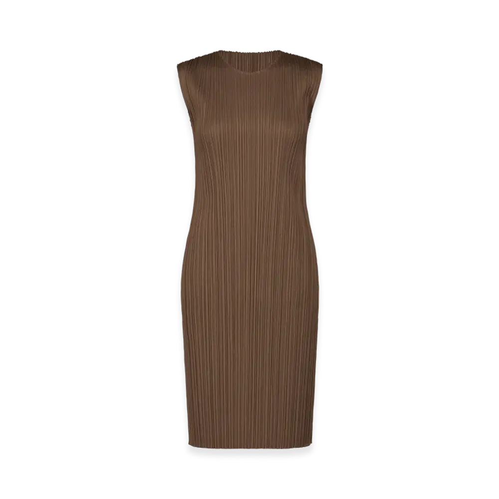 PLEATS PLEASE ISSEY MIYAKE New Colorful Basics 4 "Brown"