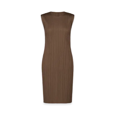 PLEATS PLEASE ISSEY MIYAKE New Colorful Basics 4 "Brown"