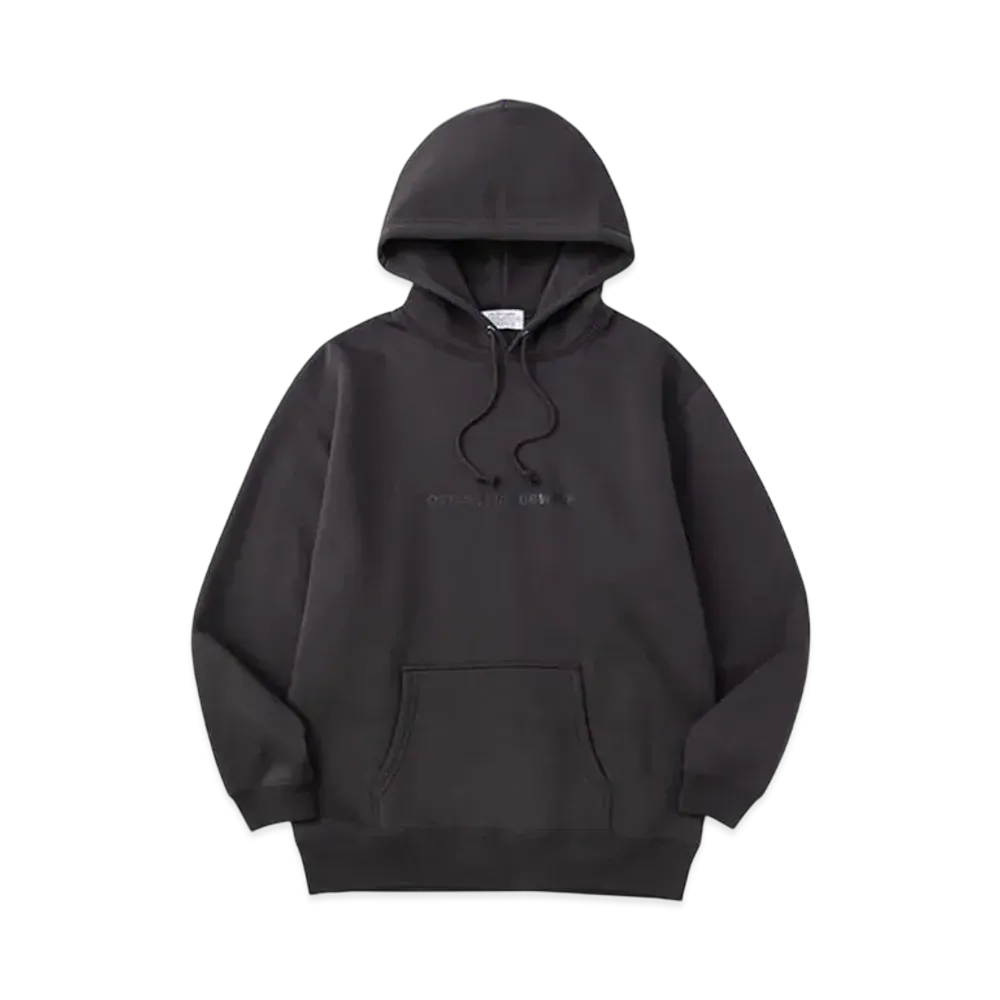 POET MEETS DUBWISE PMD Logo Row Hoodie "Sumi"