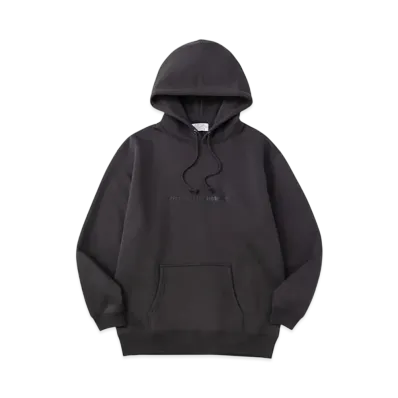 POET MEETS DUBWISE PMD Logo Row Hoodie "Sumi"