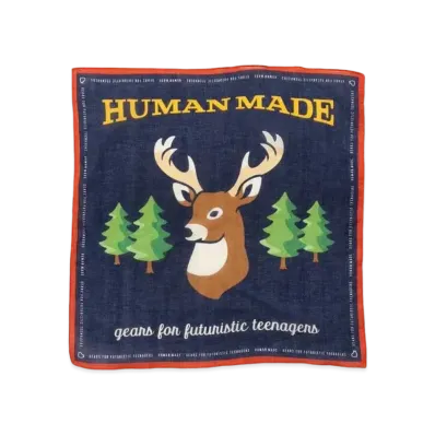 HUMAN MADE BANDANA #2 "Navy"