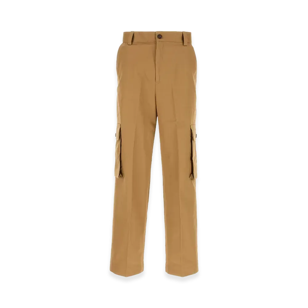 Maison Kitsune Cotton Cargo Pant "Camel"