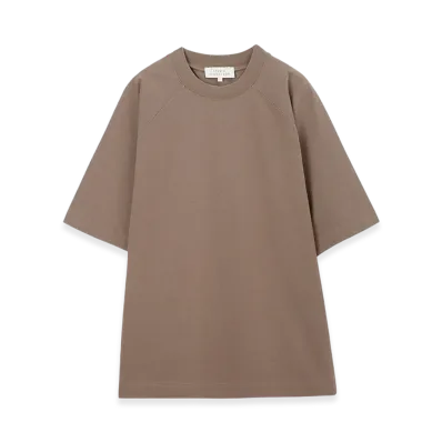 STUDIO NICHOLSON Crew Neck T-Shirt Harlow "Rock"
