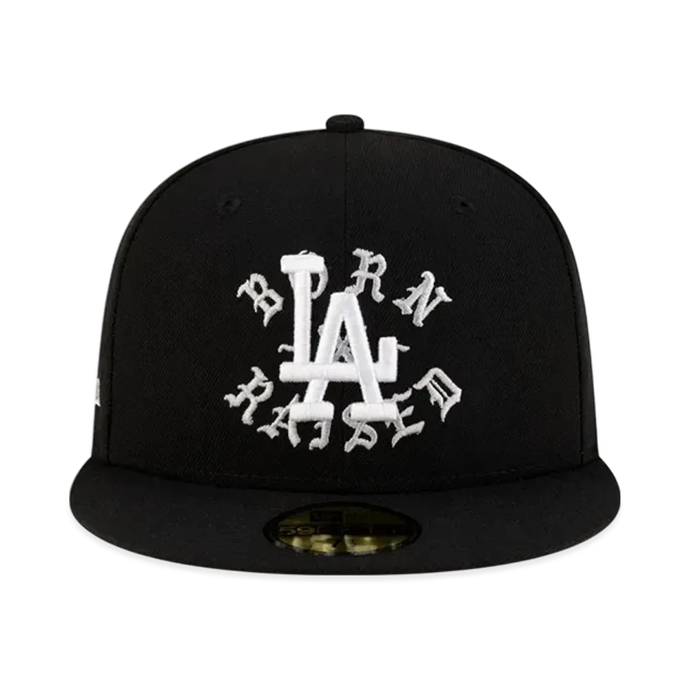 BORN X RAISED x NEW ERA x Dodgers 2024 World Series Fitted "Black"