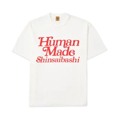 HUMAN MADE SHINSAIBASHI T-SHIRT "White"