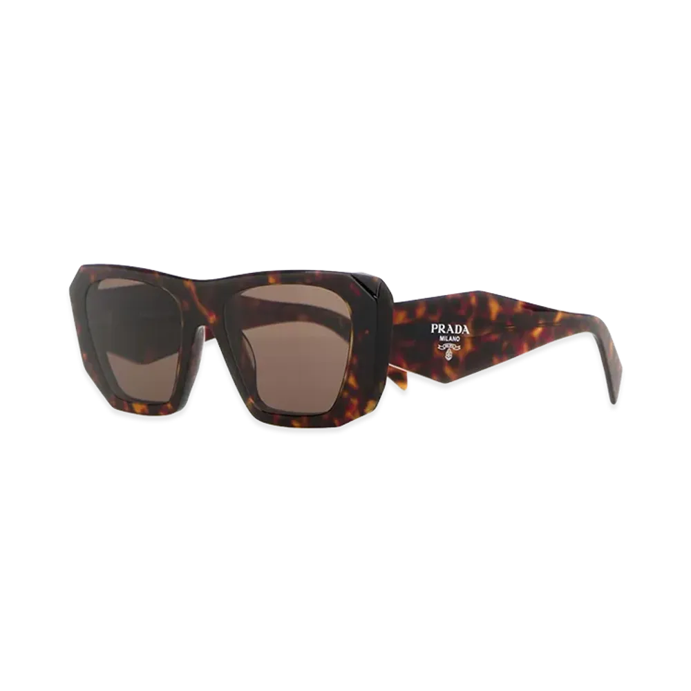 PRADA Women's Printed Acetate Sunglasses "Animal Print"