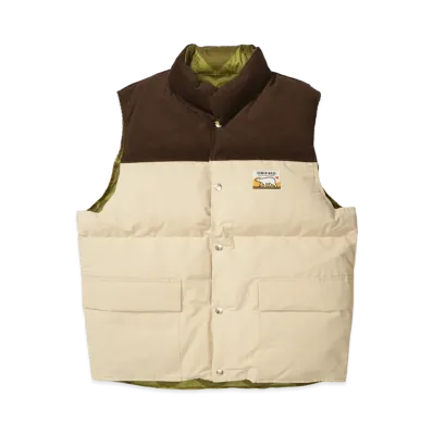 HUMAN MADE Reversible Down Vest "Beige"
