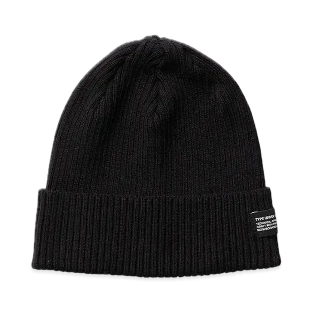 NEIGHBORHOOD Rib Beanie "Black"