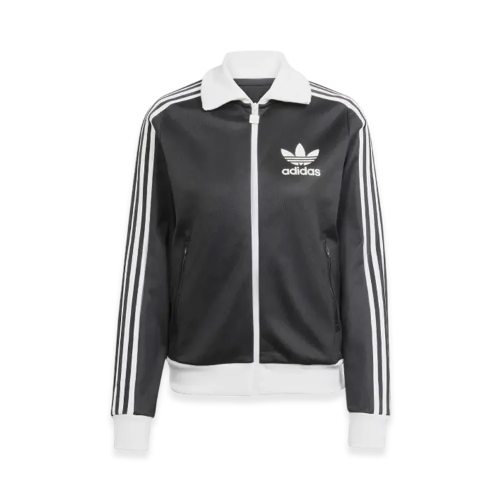 adidas Women's Beckenbauer Track Top "Black/White"