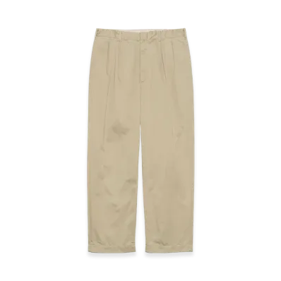nanamica Double Pleat Chino Pants "Khaki"