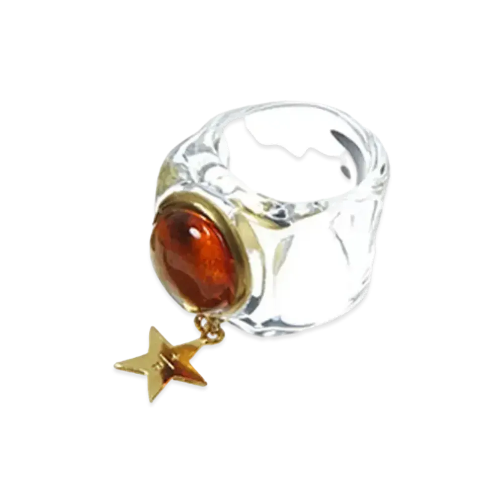 STARBUCKS x CONVERSE TOKYO Ring Glass "Orange"