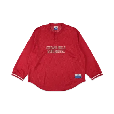 WIND AND SEA x NBA Mesh Long Sleeve (Chicago Bulls) "CHI"