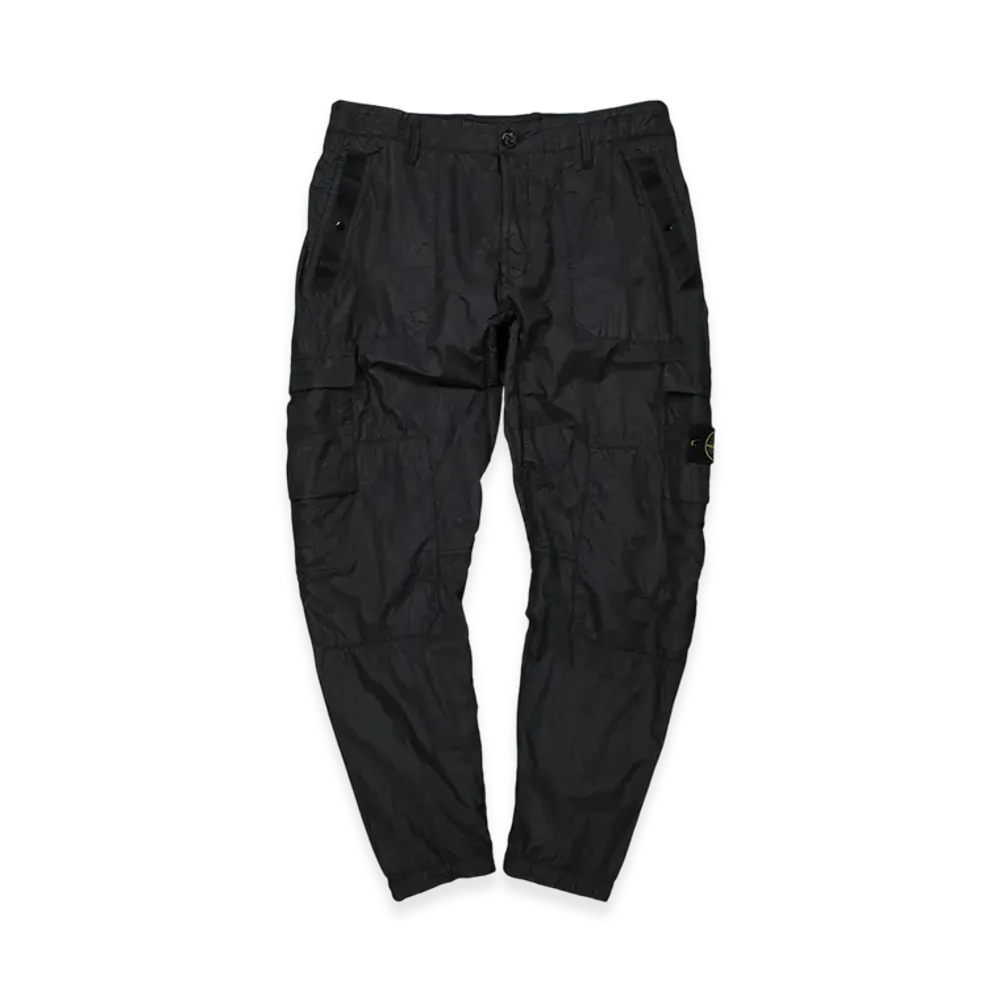 Stone Island 32029 S.I.PA/PL Seersucker TC Pants - 20SS "Black"