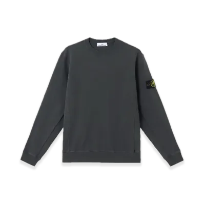 Stone Island 6100020 Malfile Fleece Old Effect "Charcoal Gray"