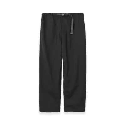 ENNOY Wool Blend Rip Stop Easy Pants "Black"