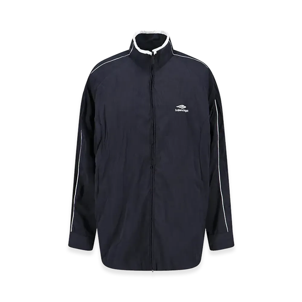 BALENCIAGA Women's Giazza Zip Logo "Black"