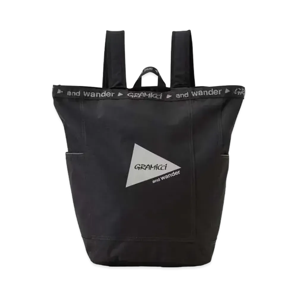 GRAMICCI x and wander Multi Patchwork 2Way Pack "Black"