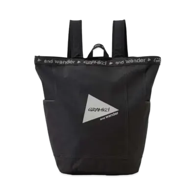 GRAMICCI x and wander Multi Patchwork 2Way Pack "Black"