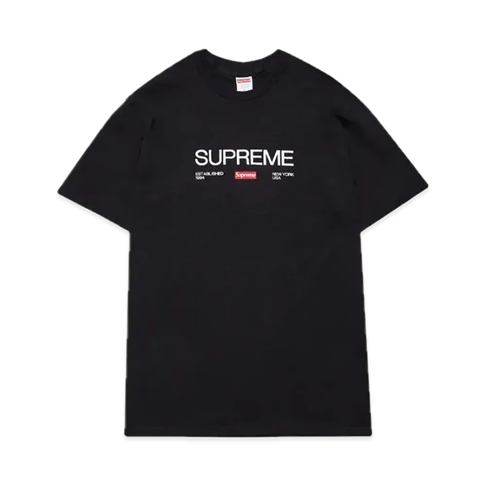 Supreme Est. 1994 Tee "Black"