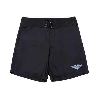 Subculture Nylon Surf Shorts "Black"