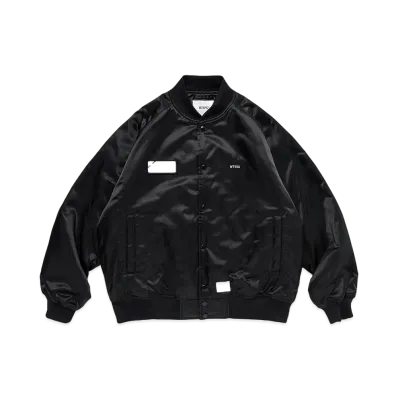 WTAPS Team / Jacket / Nylon Twill "Black"