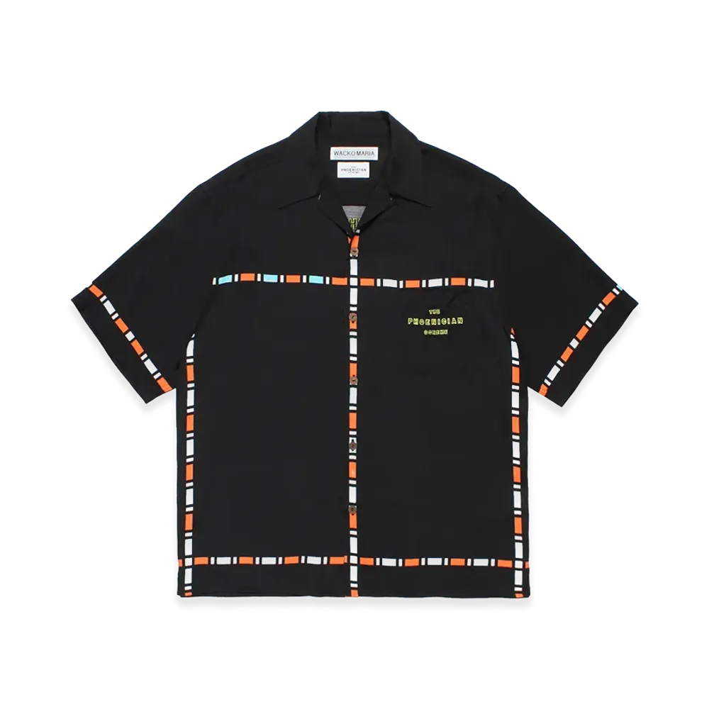 WACKO MARIA x The Phoenician Scheme Hawaiian Shirt "Black"