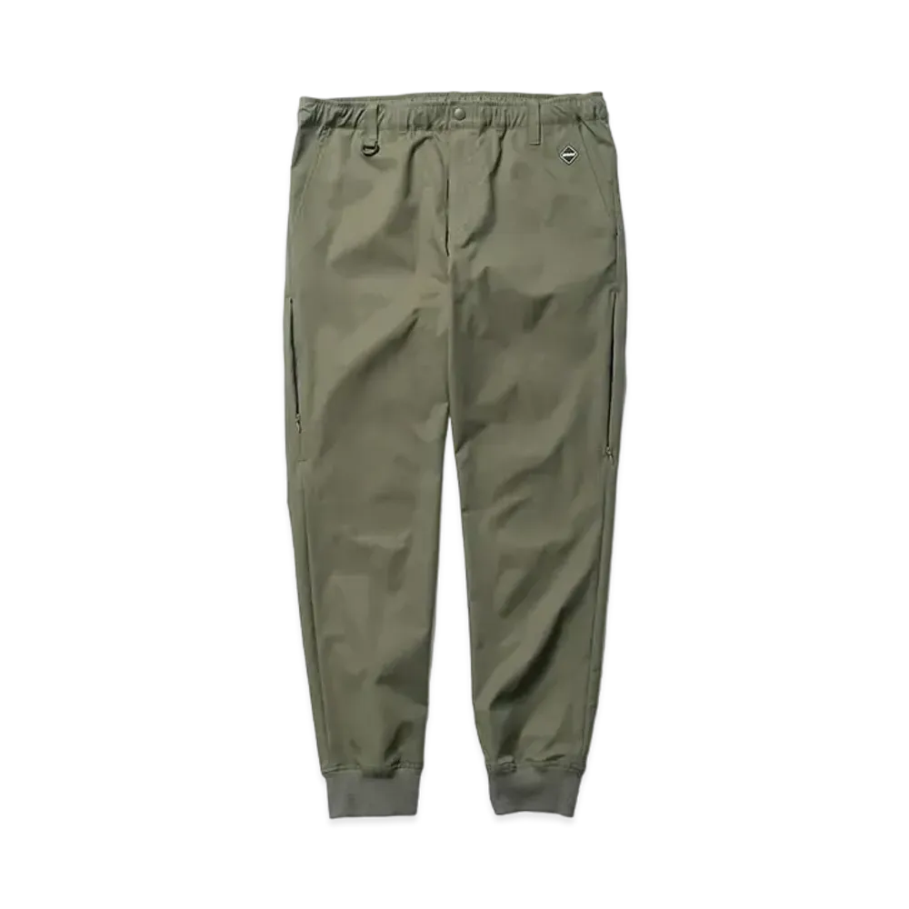 F.C.REAL BRISTOL Ventilation Ribbed Pants "Khaki"