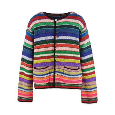 SAINT Mxxxxxx x Lastman Knit Cardigan "Multi"