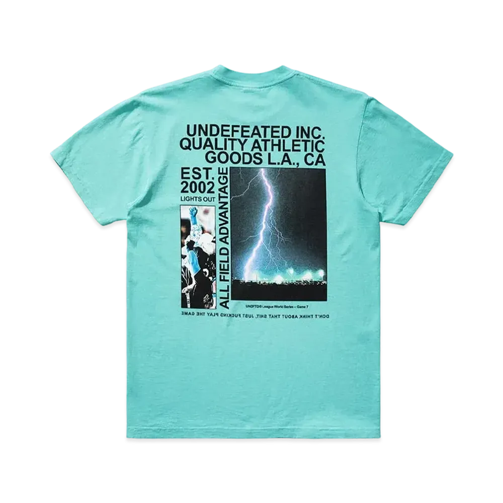 UNDEFEATED LIGHTS OUT S/S TEE - 80221 "Light Blue"
