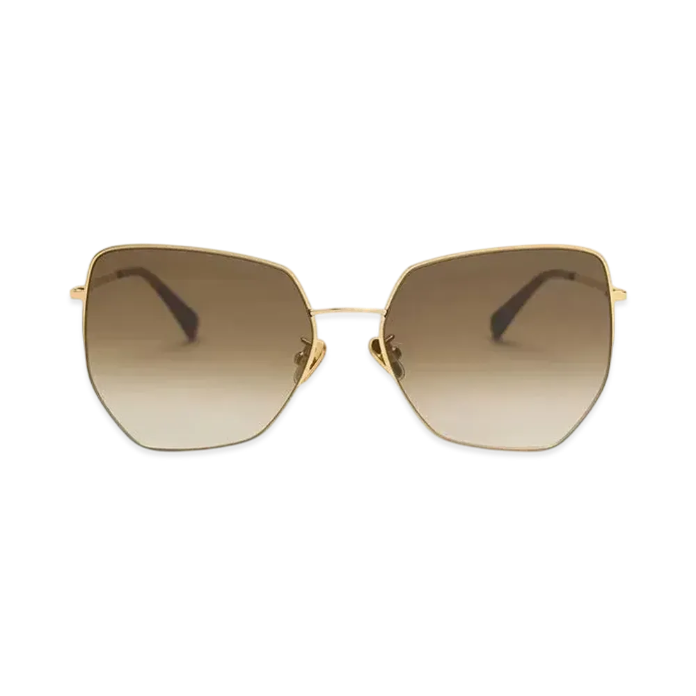 CHARLES & KEITH Recycled Acetate Butterfly Sunglasses "Gold"