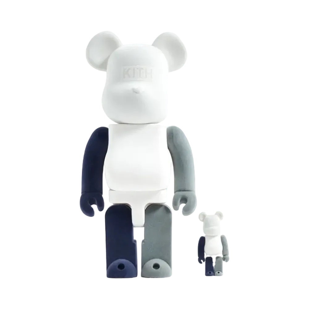 Kith x Bearbrick 100% x 400% "Concrete"