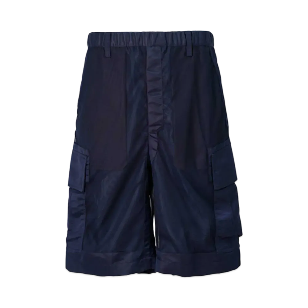 ANREALAGE Skeleton Shorts "Navy"