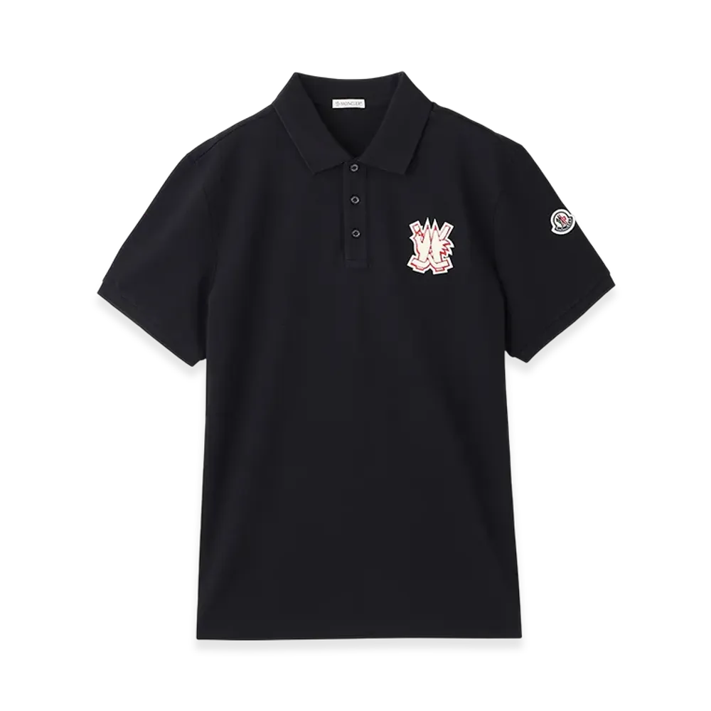 MONCLER Mens Polo Shirt "Navy"