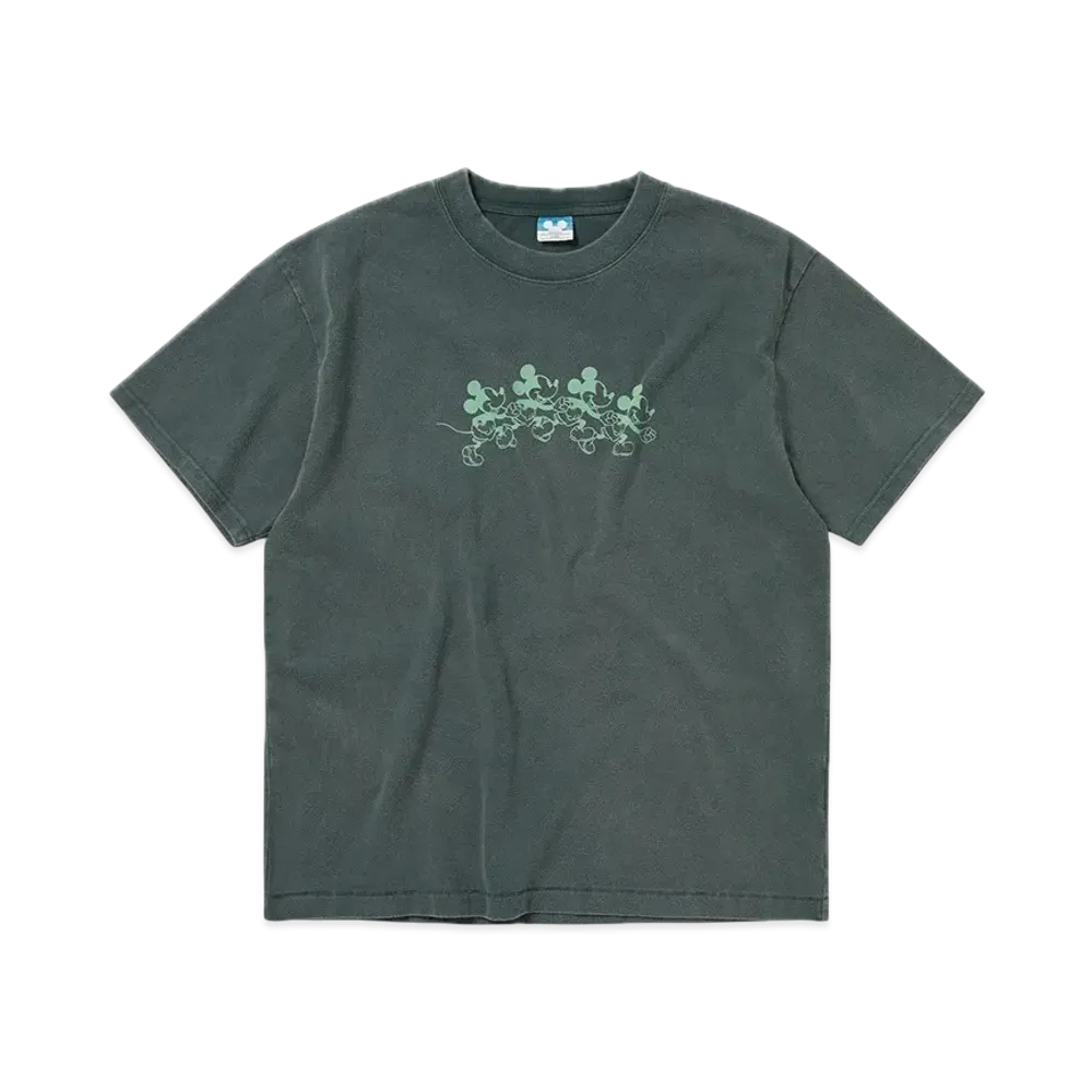 thisisneverthat x Disney Mickey Motion Tee "Dark Green"