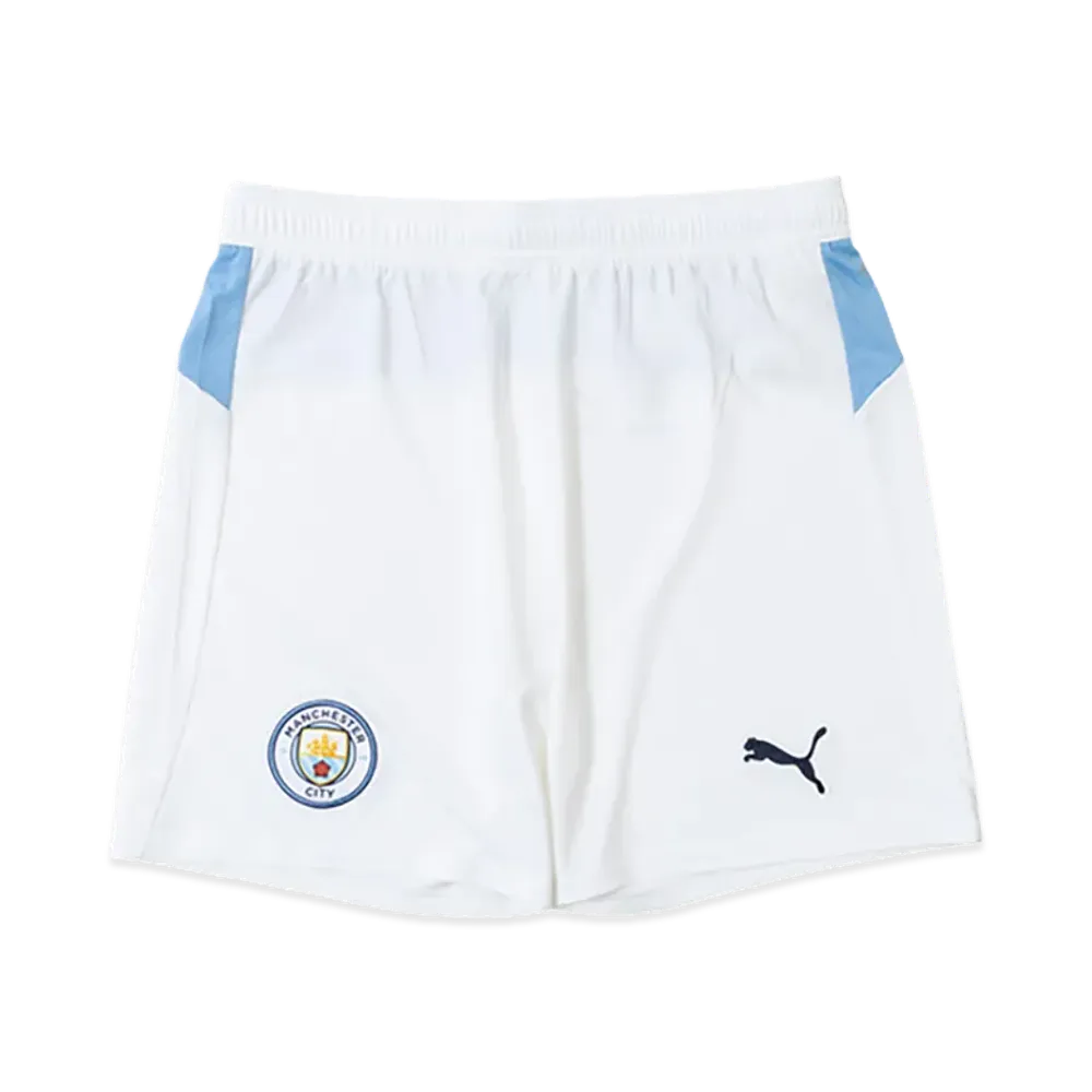 PUMA 25-26 Manchester City Home Shorts "White"